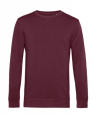 bluza organic crew neck french terry burgund.png