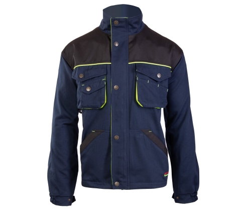 BRIXTON PRACTICAL Bluza granatowo-żółta.jpg