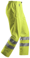 Przeciwdeszczowe spodnie do pasa odblaskowe 8243 żółte bokiem.png