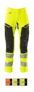 MASCOT 19479-711 Spodnie streczowe ostrzegawcze | Accelerate Safe