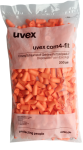Zatyczki UVEX Com4-fit bez sznurka, worek 200 par 2112.006