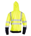 bluza dresowa brixton flash zolta tyl.jpg