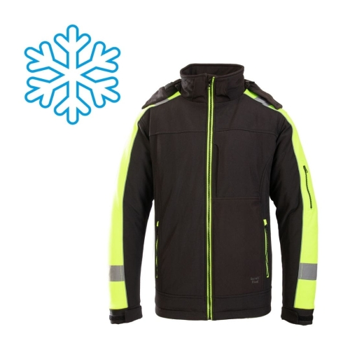 kurtka zimowa czarna z odblaskami rival.jpg