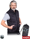 DART-M-V B | Bezrękawnik ocieplany, męski czarny