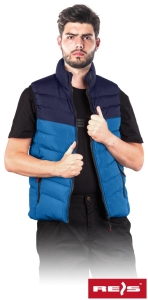 VEST-TWIN | Bezrękawnik ocieplany męski dwukolorowy