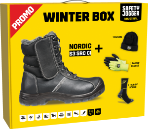 Promocja BOX Safety Jogger Trzewiki zimowe Nordic S3 CI SRC 