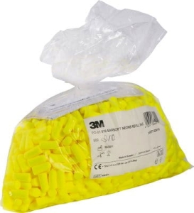 Zatyczki 3M E-A-Rsoft Yellow Neons (PD-01-010) w TORBIE 500 par