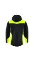Kurtka hybrydowa COMFORT WINTER czarnozolty tyl.webp