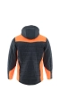 Kurtka hybrydowa COMFORT WINTER grafit pomarancz tyl.webp