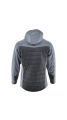 Kurtka hybrydowa COMFORT WINTER szary czarny tyl.webp
