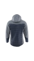 Kurtka hybrydowa COMFORT WINTER szary granat tyl.webp