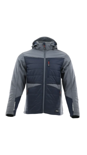 Kurtka hybrydowa COMFORT WINTER szary granat.webp
