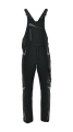 ogrodniczki ocieplane comfort winter wodoodporne softshell elastyczne wygodne sara szary czarny.webp