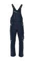 ogrodniczki ocieplane comfort winter wodoodporne softshell elastyczne wygodne sara szary granat.webp