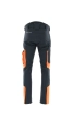 spodnie do pasa softshell sara comfort winter wodoodporne elastyczne pomarancz tyl.webp
