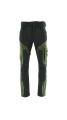 spodnie do pasa softshell sara comfort winter wodoodporne elastyczne oliwkowe militarne wojskowe.webp
