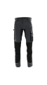 Spodnie do pasa Sara MOTIONFLEX 4 kierunkowy strecz szaro czarne.webp