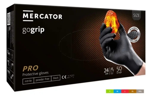 mocne rekawice jednorazowe go grip black mercator.jpeg