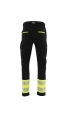 actiflex neo czarne spodnie z odblaskami sara.webp