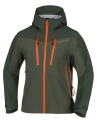 wodoszczelna kurtka hardshell w kolorze khaki.webp