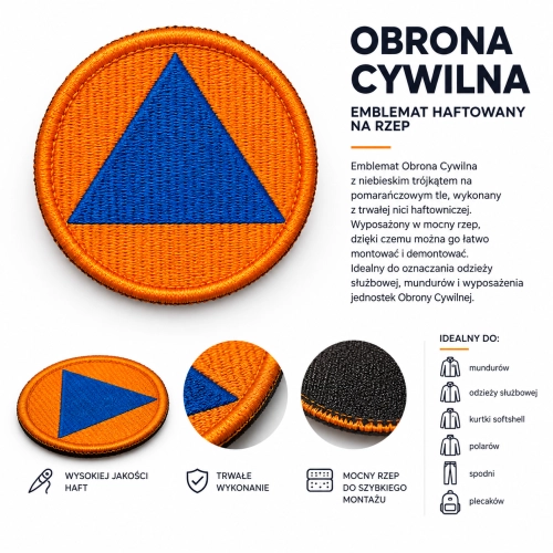 emblemat haftowany naszywka obrona cywilna.png