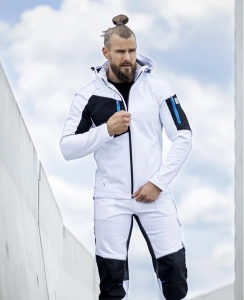 Kurtka softshell biała ARDON CITYCONIC 