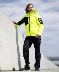 Kurtka softshell seledynowy żółty ARDON CITYCONIC bez odblasków