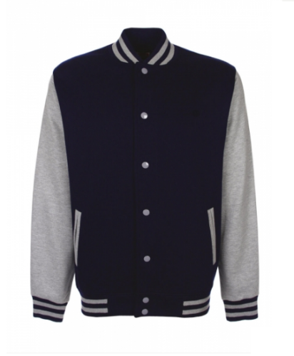 Kurtka Varsity granatowo-szara.png