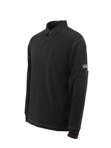 50352-833 Bluza polo czarna przód.jpg