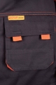 kamizelka brixton spark czarno-pomarańczowa kieszeń na rzep.jpg