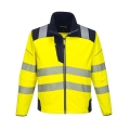 Softshell ostrzegawczy T402 żółtogranatowy przód.jpg