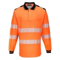 koszulka polo ostrzegawawcza ls t184 pomarańczowoczarna przód.jpg
