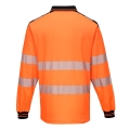koszulka polo ostrzegawawcza ls t184 pomarańczowoczarna tył.jpg