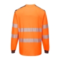 t-shirt ostrzegawczy z długim rękawem t185 pomarańczowoczarny tył.jpg