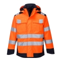 Kurtka Modaflame Multi Norm Arc MV70 pomarańczowo-granatowa.jpg