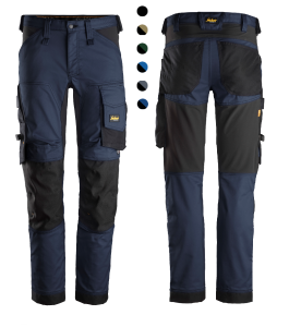 Snickers 6341 Spodnie do pasa z Stretch AllroundWork