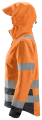 damska kurtka przeciwdeszczowa 1347 pomarańczowo-stalowa bok.png