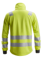 kurtka polarowa snickers 8036 high vis yellow tył.png