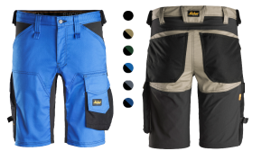 Snickers 6143 Spodnie Krótkie Stretch AllroundWork