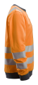 bluza polarowa odblaskowa snickers 8037 high vis orange bokiem.png