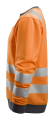 bluza polarowa odblaskowa snickers 8037 high vis orange bok.png
