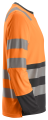 T-shirt odblaskowy z długimi rękawami snickers 2433 pomarańczowo-stalowy bokiem.png