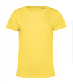 Damski t-shirt E150 #Organic żółty.png