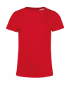 Damski t-shirt E150 #Organic czerwony.png