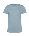 Damski t-shirt E150 #Organic blue fog.png