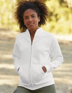 Damska bluza na zamek Fruit of the Loom