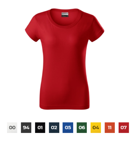 T-shirt damski Resist Heavy R04 czerwony.png